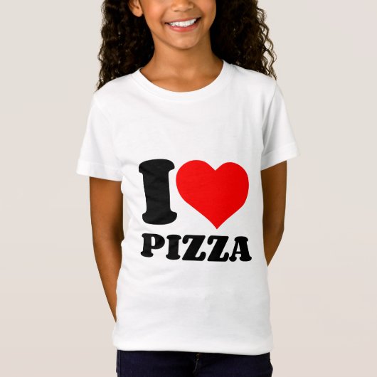 I HEART PIZZA T-SHIRT (Voorkant)