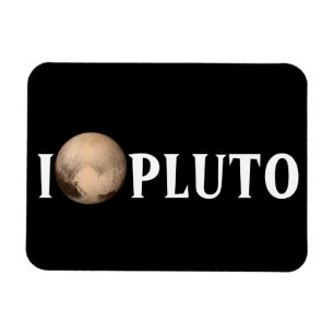 I Heart Pluto New Horizon Flexible Magnet Magneet
