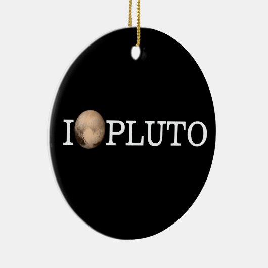 I Heart Pluto New Horizon Ornament (Rechts)