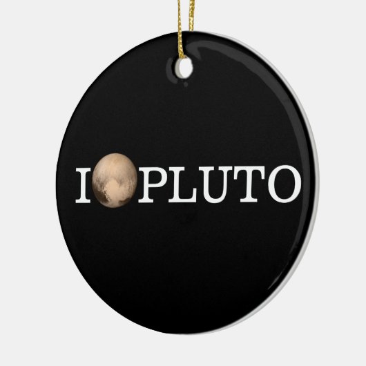 I Heart Pluto New Horizon Ornament (Links)