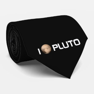 I Heart Pluto New Horizon Stropdas