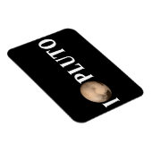 I Heart Pluto Nieuwe Horizon Flexibele Magneet (Rechterzijde)