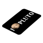 I Heart Pluto Nieuwe Horizon Flexibele Magneet (Linkerzijde)