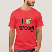I Heart Popcorn Shirt (Voorkant)