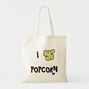 I Heart Popcorn Tas