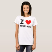 I Heart Portland Shirt (Voorkant volledig)