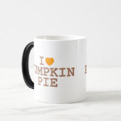 I Heart Pumpkin Pie Magische Mok (Voorkant links)