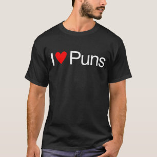 I Heart Puns T-shirt