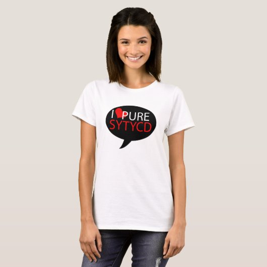 I Heart PureSYTYCD T-shirt (Voorkant volledig)