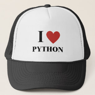 I HEART Python-Pet Trucker Pet