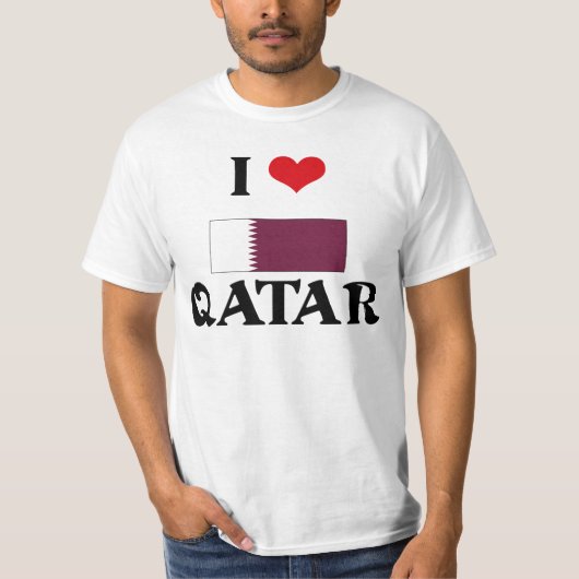 I HEART QATAR T-SHIRT (Voorkant)