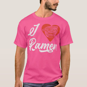 I Heart Ramen Japans noedels Soup 213 T-shirt