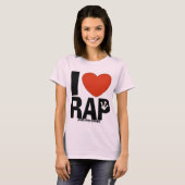 I Heart Rap T-shirt (Voorkant volledig)