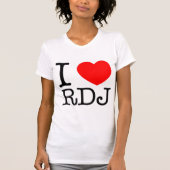 I Heart RDJ T-shirt (Voorkant)