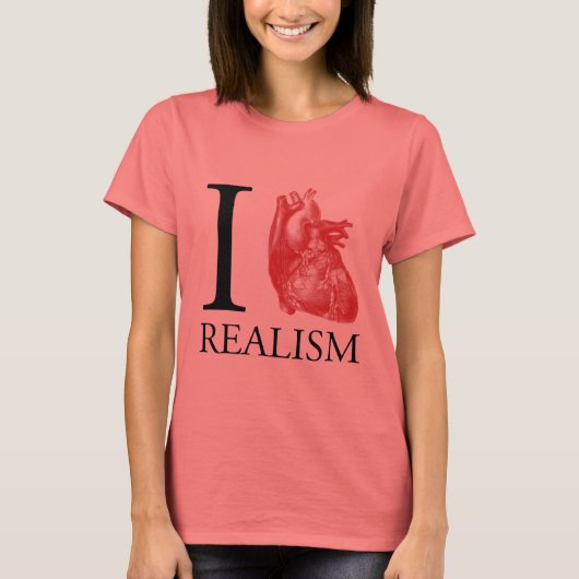 I Heart Realism T-shirt (Voorkant)