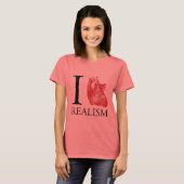 I Heart Realism T-shirt (Voorkant volledig)