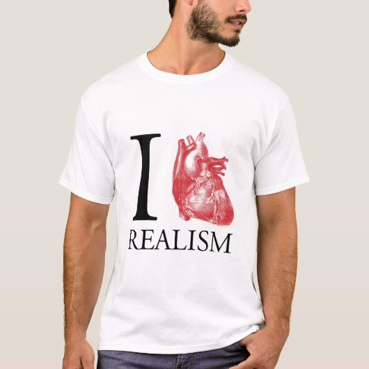 I Heart Realism T-shirt (Voorkant)