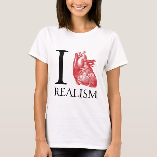 I Heart Realism T-shirt (Voorkant)