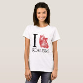 I Heart Realism T-shirt (Voorkant volledig)