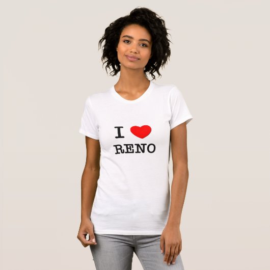 I Heart RENO T-shirt (Voorkant volledig)