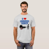 I Heart RICKSHAW RACING T-shirt (Voorkant volledig)