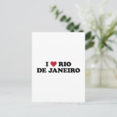 I Heart Rio de Janeiro Brazilië Briefkaart (Staand voorkant)