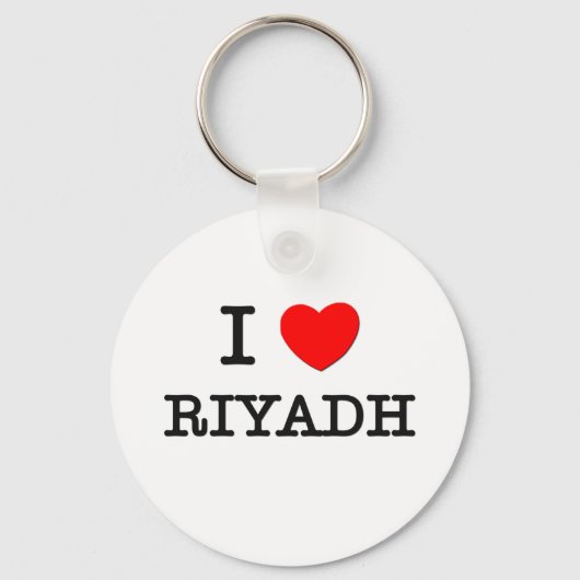 I Heart RIYADH Sleutelhanger (Voorkant)