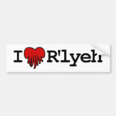 I Heart R'lyeh Bumpersticker (Voorkant)