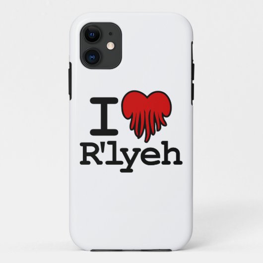 I Heart R'lyeh Case-Mate iPhone Case (Achterkant)