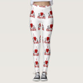 I Heart Roller Skating Leggings (Voorkant)
