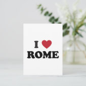 I Heart Rome Italië Briefkaart (Staand voorkant)