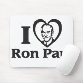 I HEART RON PAUL - Mousepad Muismat (Met muis)