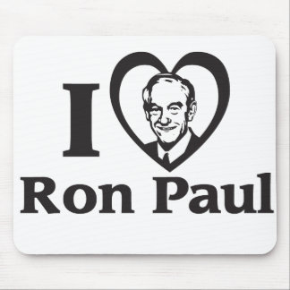 I HEART RON PAUL - Mousepad Muismat