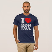 I Heart Ron Paul T-shirt (Voorkant volledig)