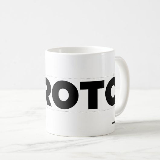 I HEART ROTO* (Echt niet) Koffiemok (Voorkant rechts)