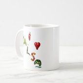 I Heart Salsa Koffiemok (Voorkant links)