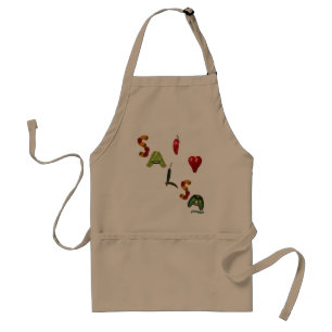 I Heart Salsa Standaard Schort