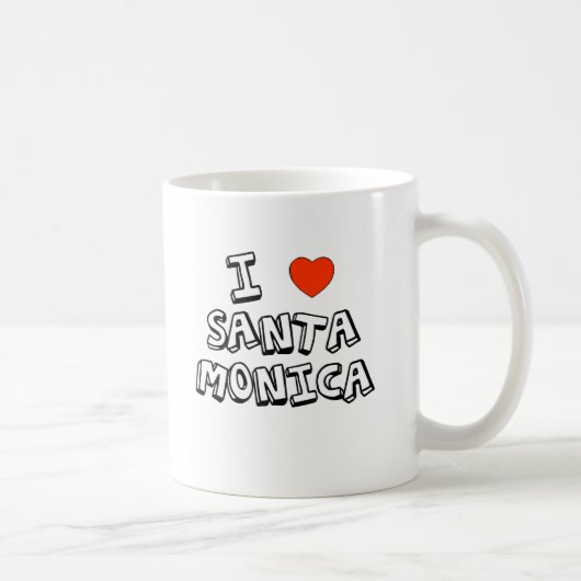 I Heart Santa Monica Koffiemok (Rechts)