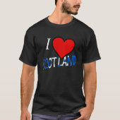 I Heart Schotland overlay mccnt T-shirt (Voorkant)