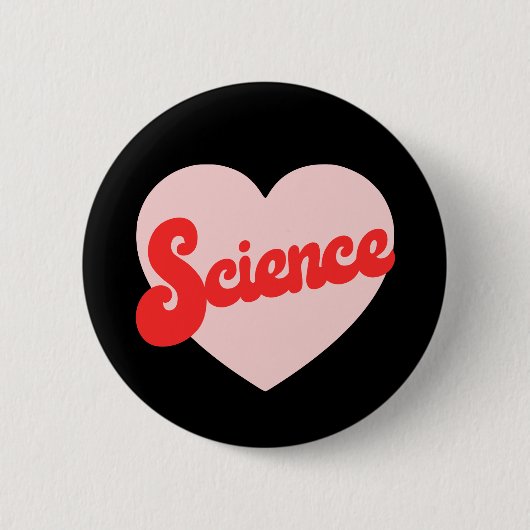 I Heart Science Button (Voorkant)