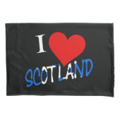 I Heart Scotland overlay pcnt Kussensloop (Voorkant)