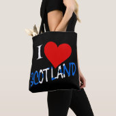 I Heart Scotland overlay stint Tote Bag (Dichtbij)