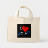 I Heart Scotland overlay tcnt Mini Tote Bag (Voorkant)