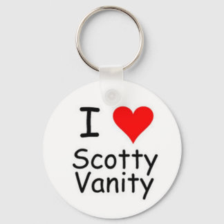 I Heart Scotty Vanity Sleutelhanger