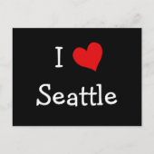 I Heart Seattle Briefkaart (Voorkant)