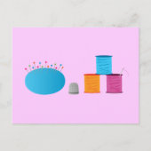 I Heart Sewing Briefkaart (Voorkant)
