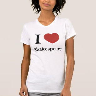 I Heart Shakespeare Vrouw T-shirt