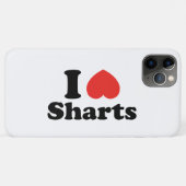I Heart Sharts Case-Mate iPhone Case (Achterkant (horizontaal))