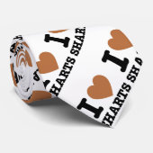 I Heart Sharts Funny Graphic Stropdas (Opgerold)