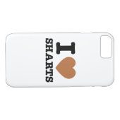 I Heart Sharts Funny Icon Grafische iPhone 7 Hoesj Case-Mate iPhone Case (Achterkant (Horizontaal))